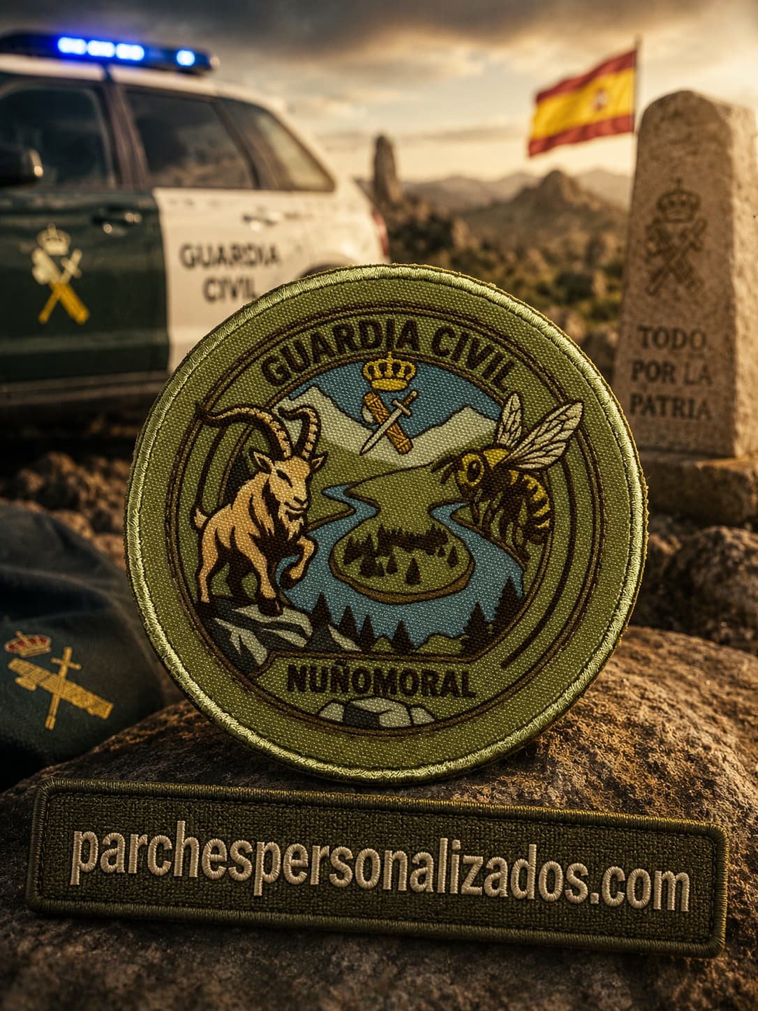 Parches Guardia Civil Nuñomoral personalizados
