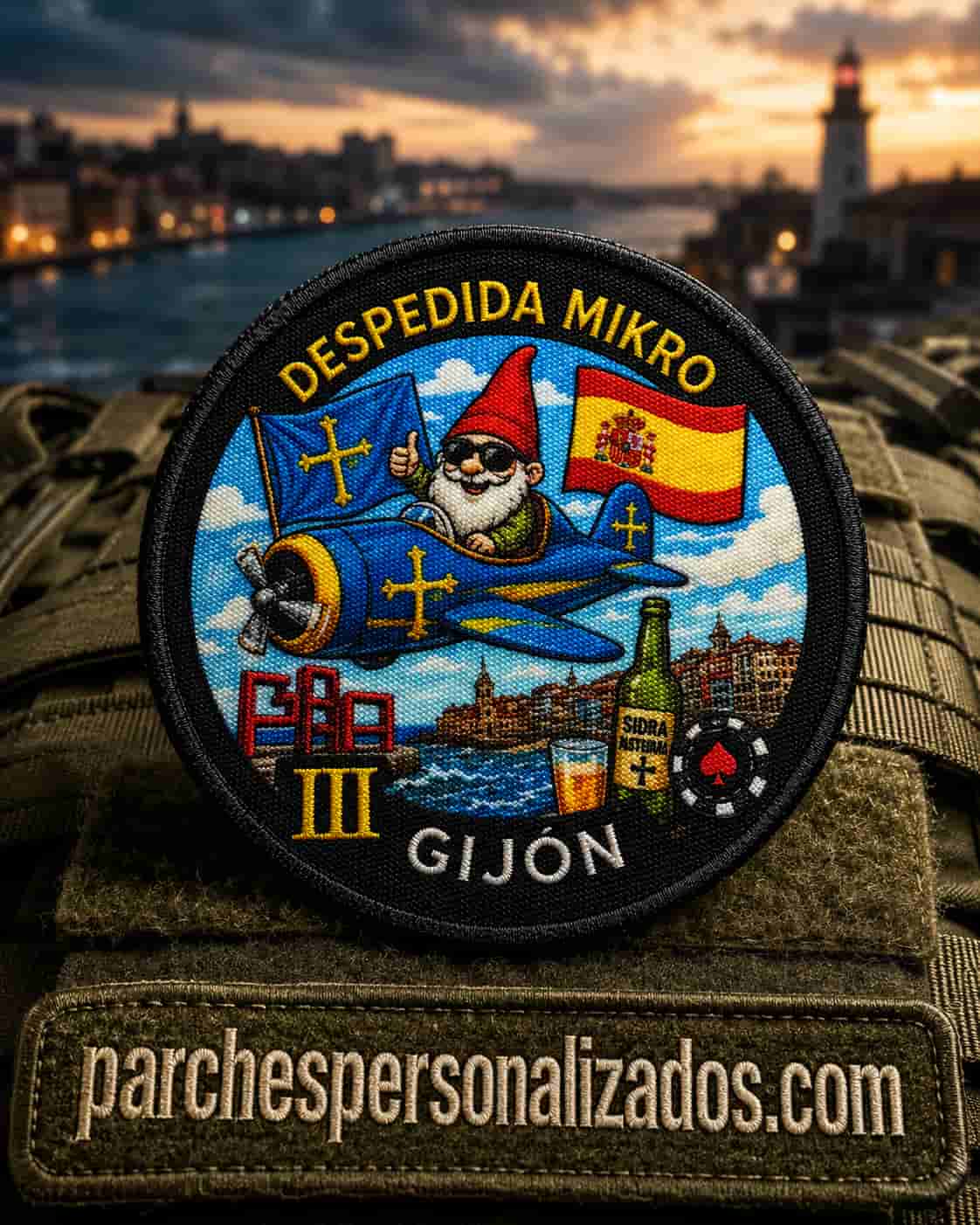 Parche personalizado para despedida de soltero